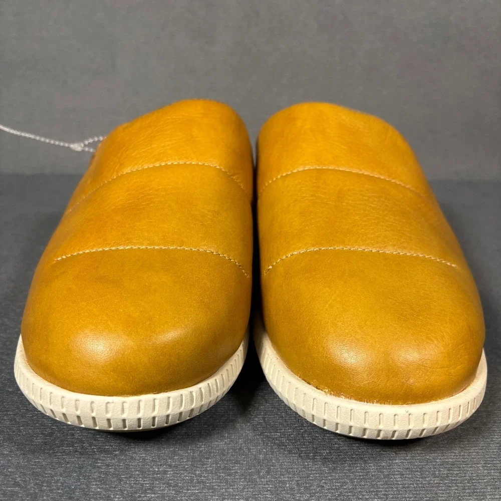 OluKai Mua 'Ili Men's Leather/Shearling lined Mule Slippers‎ Shoes US 11/EUR 44